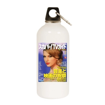 Taylor Swift White Water Bottle With Carabiner