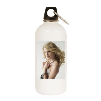 Taylor Swift White Water Bottle With Carabiner