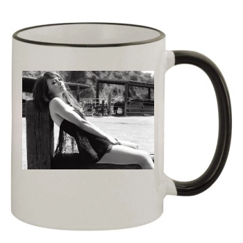 Hilary Duff 11oz Colored Rim & Handle Mug