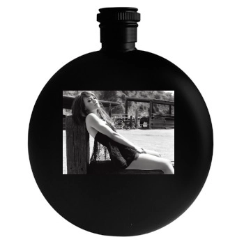 Hilary Duff Round Flask