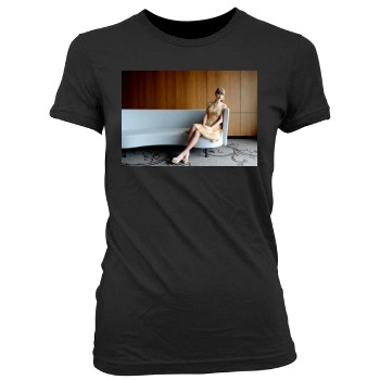 Taylor Swift Women's Junior Cut Crewneck T-Shirt