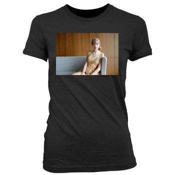 Taylor Swift Women's Junior Cut Crewneck T-Shirt