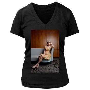 Taylor Swift Women's Deep V-Neck TShirt