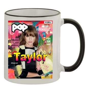 Taylor Swift 11oz Colored Rim & Handle Mug