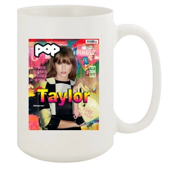 Taylor Swift 15oz White Mug