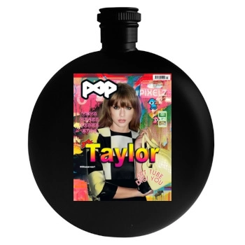 Taylor Swift Round Flask