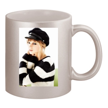 Taylor Swift 11oz Metallic Silver Mug