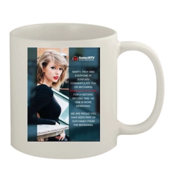 Taylor Swift 11oz White Mug