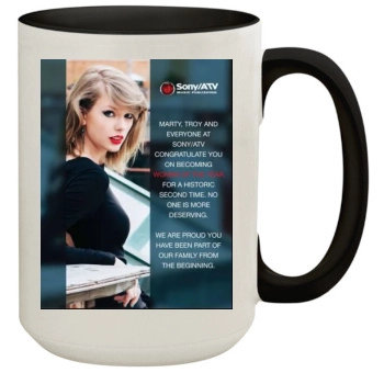 Taylor Swift 15oz Colored Inner & Handle Mug