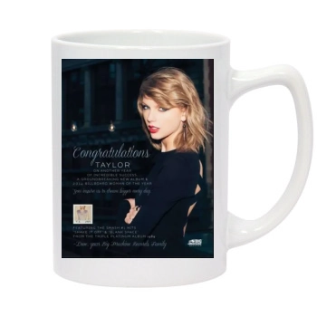 Taylor Swift 14oz White Statesman Mug