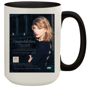 Taylor Swift 15oz Colored Inner & Handle Mug