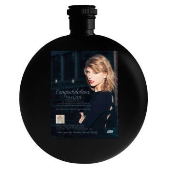 Taylor Swift Round Flask