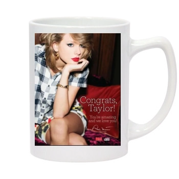 Taylor Swift 14oz White Statesman Mug