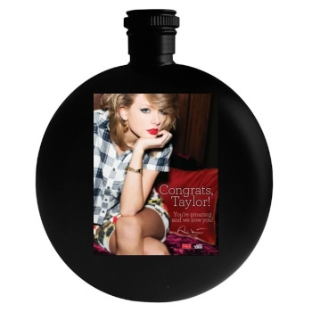 Taylor Swift Round Flask