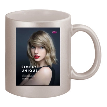 Taylor Swift 11oz Metallic Silver Mug