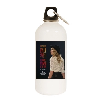 Taylor Swift White Water Bottle With Carabiner