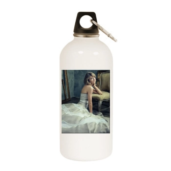 Taylor Swift White Water Bottle With Carabiner