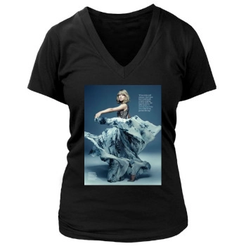 Taylor Swift Women's Deep V-Neck TShirt