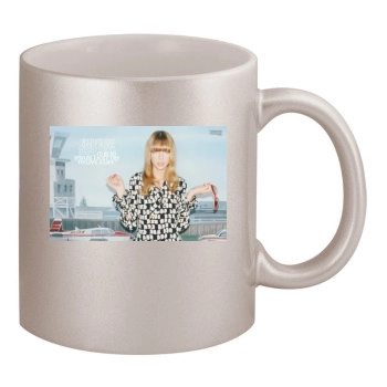 Taylor Swift 11oz Metallic Silver Mug