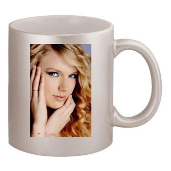 Taylor Swift 11oz Metallic Silver Mug