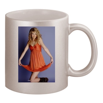 Taylor Swift 11oz Metallic Silver Mug