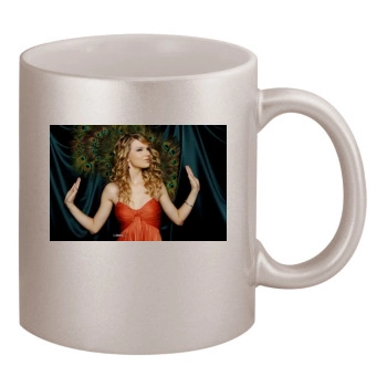 Taylor Swift 11oz Metallic Silver Mug