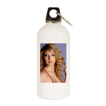 Taylor Swift White Water Bottle With Carabiner