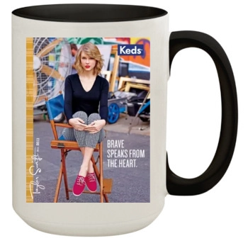 Taylor Swift 15oz Colored Inner & Handle Mug