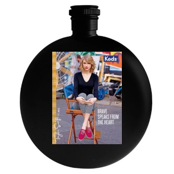 Taylor Swift Round Flask