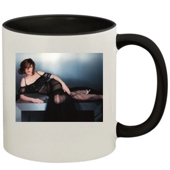 Hilary Swank 11oz Colored Inner & Handle Mug