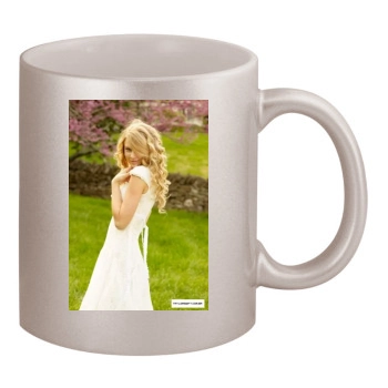 Taylor Swift 11oz Metallic Silver Mug