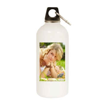 Taylor Swift White Water Bottle With Carabiner