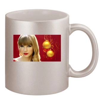 Taylor Swift 11oz Metallic Silver Mug