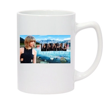 Taylor Swift 14oz White Statesman Mug