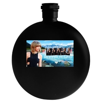 Taylor Swift Round Flask