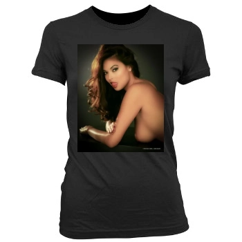 Tera Patrick Women's Junior Cut Crewneck T-Shirt