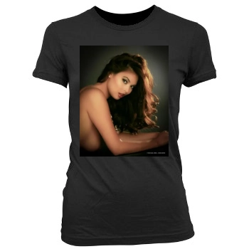 Tera Patrick Women's Junior Cut Crewneck T-Shirt