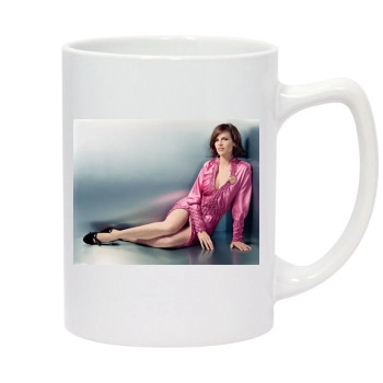 Hilary Swank 14oz White Statesman Mug