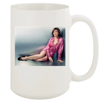 Hilary Swank 15oz White Mug