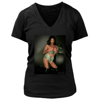 Tera Patrick Women's Deep V-Neck TShirt