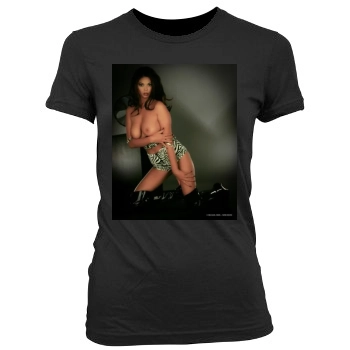 Tera Patrick Women's Junior Cut Crewneck T-Shirt