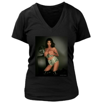 Tera Patrick Women's Deep V-Neck TShirt