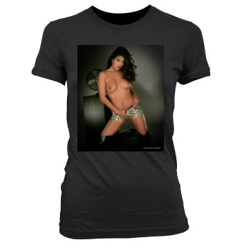 Tera Patrick Women's Junior Cut Crewneck T-Shirt