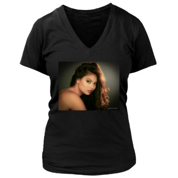 Tera Patrick Women's Deep V-Neck TShirt