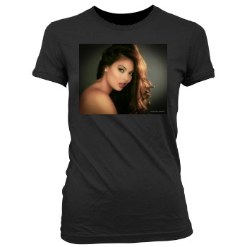 Tera Patrick Women's Junior Cut Crewneck T-Shirt