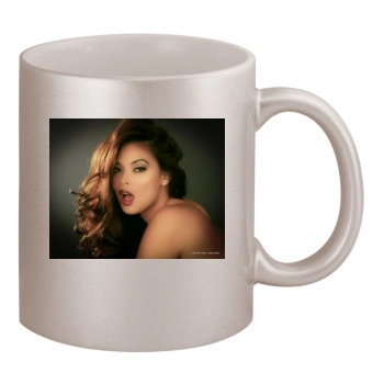 Tera Patrick 11oz Metallic Silver Mug