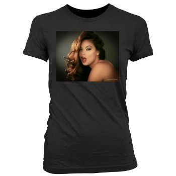 Tera Patrick Women's Junior Cut Crewneck T-Shirt