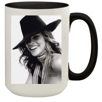 Hilary Swank 15oz Colored Inner & Handle Mug