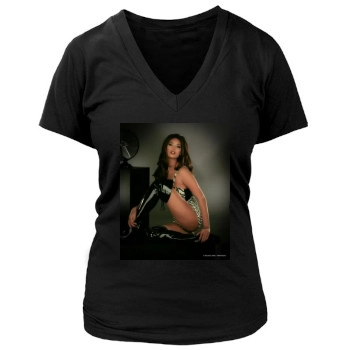 Tera Patrick Women's Deep V-Neck TShirt