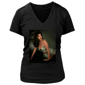 Tera Patrick Women's Deep V-Neck TShirt